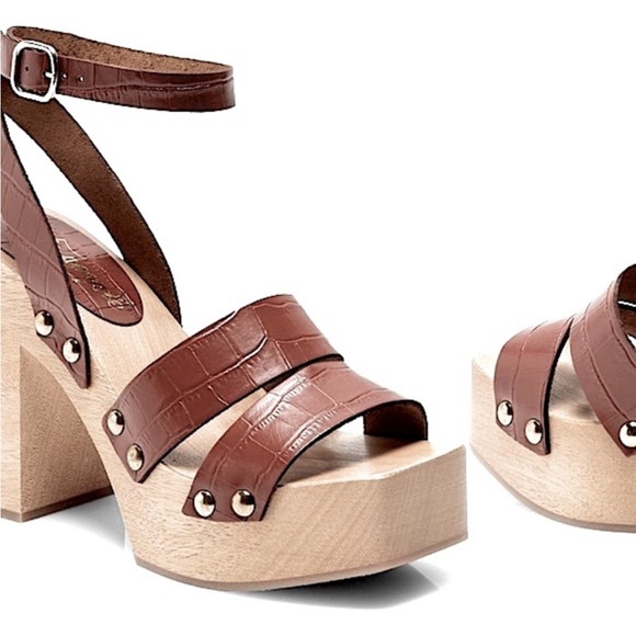 Free People Mallory Clog Sz. 38 - Picture 5 of 9